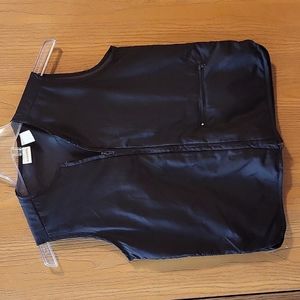 Merona girl's black lightweight vest